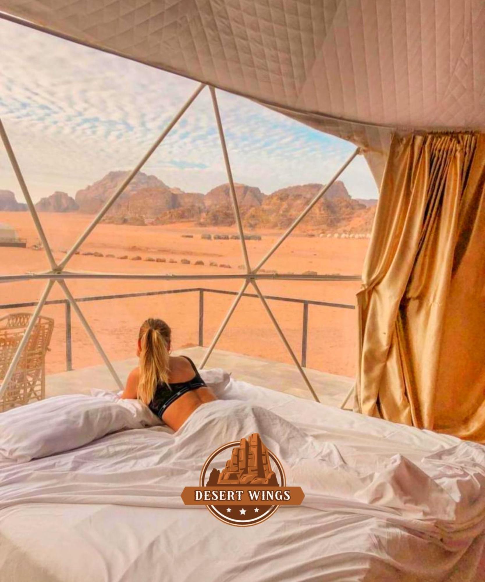 Rum Wings Bubble Luxury Camp Wadi Rum Exterior foto